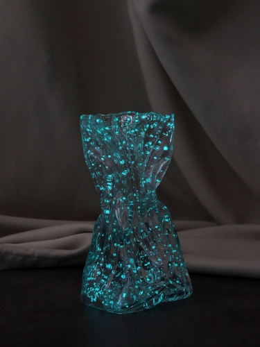 Ваза стеклянная для цветов и сухоцветов Terra Design TDVLA02