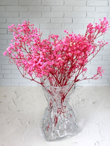 Ваза стеклянная для цветов и сухоцветов Terra Design TDVLA02