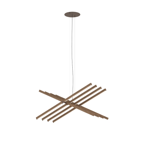 Люстра Rhythm Horizontal 2155 2700 K 1-10V Wood