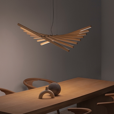 Люстра Rhythm Horizontal 2155 2700 K 1-10V Wood