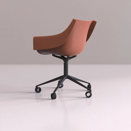 Стул поворотный Manta на колесиках