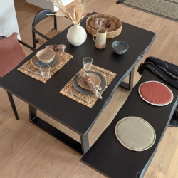 SONO Стол 160х90 черный