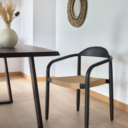 SONO Стол 160х90 черный