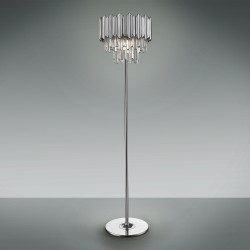 Торшер Tiara 3L хром