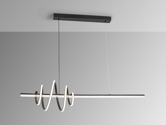 Люстра Tornado черная