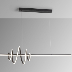 Люстра Tornado черная