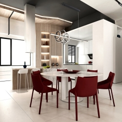 Люстра Tornado черная