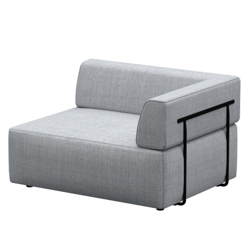 Модульное угловое кресло Entropy 95x120cm+спинка 95х120cm right