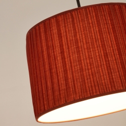 Потолочный плафон Guash терракотовый, 40 см