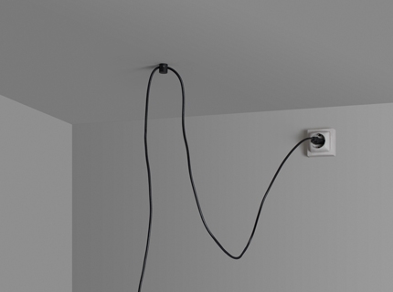 Подвесной кабель для светильника E27  5 MTS