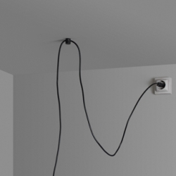 Подвесной кабель для светильника E27  5 MTS