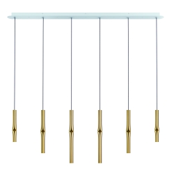 Люстра Flow FLO_L165S6S с поверхностным навесом