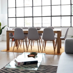 Стул Lissy светло-серый