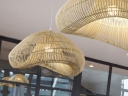 Подвесной светильник Sabah из натурального ротанга 55CM