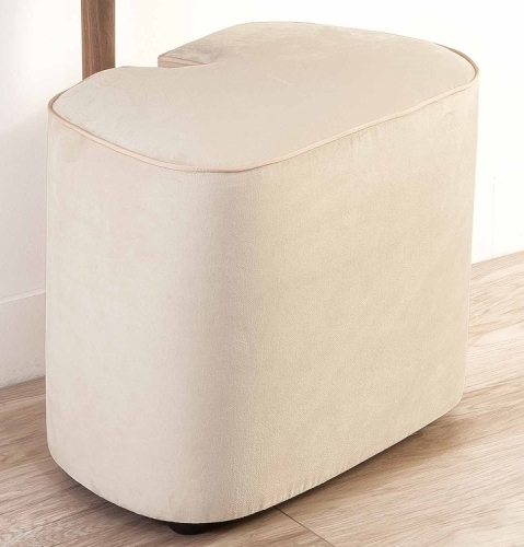 Пуф к туалетному столику Nomon-home TOCADOR POUFF (оловянно-серый)