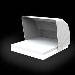 Кровать Vela cо складным навесом LED