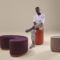 Банкетка полукруглая Dividuals