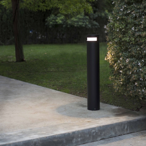 Уличный светильник Bast черная 100 см