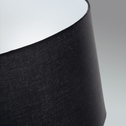 Металлический торшер Ikia с черным покрытием