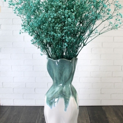 Ваза для цветов и сухоцветов керамика Terra design TDVDS01