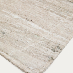 Поднос из бежевого мрамора Nesa