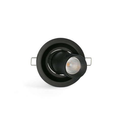 Встраиваемый светильник KOPE черный Ш100 13W 3000K CRI90 36є