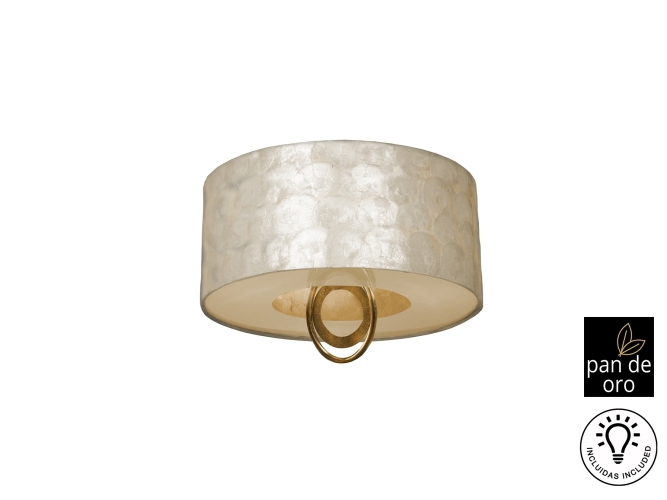 Потолочный светильник Eden Ø40  3L золотой