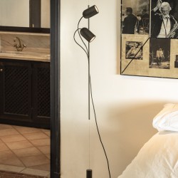 Подвесной светильник Nomon ONFA PENDANT DOUBLE SPOTLIGHT black ash