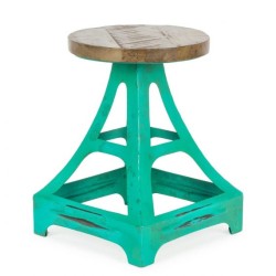 Табурет из дерева и металла Eiffel