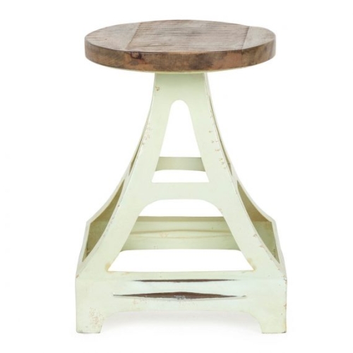 Табурет из дерева и металла Eiffel