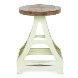 Табурет из дерева и металла Eiffel