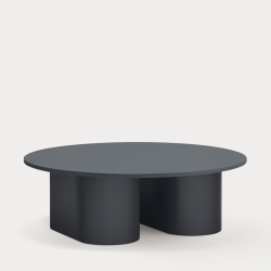 Журнальный столик Totem круглый антрацит