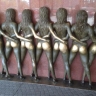Авторская скульптура "7 женщин"