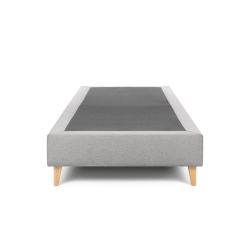 Кровать Nikos 90x190 серая