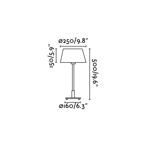 Настольная лампа Mitic