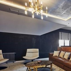 Люстра TheLight 67.5 cm 5150/120 Satin gold