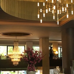 Люстра TheLight 102 cm 5150/180 Satin gold