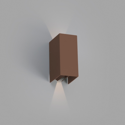 Уличное Blind бра коричневое LED 6W 3000K