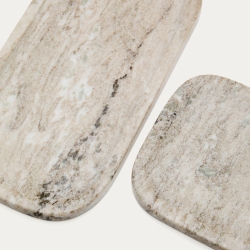 Набор из 2 подносов Nesa из мрамора