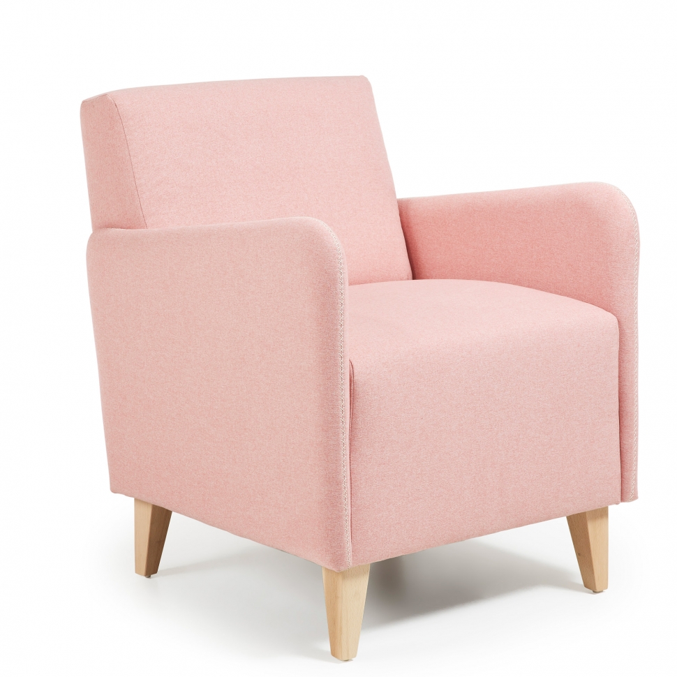 Кресло Харрис пыльно-розовое
