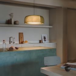 Подвесной светильник Gong зеленый