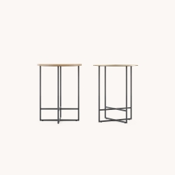 Приставной стол Inside металл. столешница