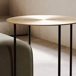 Приставной стол Inside металл. столешница