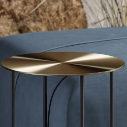 Приставной стол Inside металл. столешница