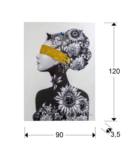 Картина Perfil II акрил 90x120