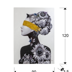 Картина Perfil II акрил 90x120