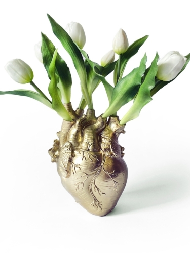 Ваза для цветов и сухоцветов Сердце  Terra Design TDVH02