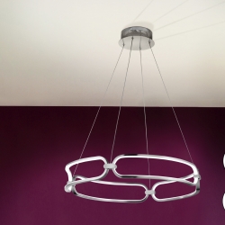 Подвесной светильник Colette LED хром 60Ø DIM