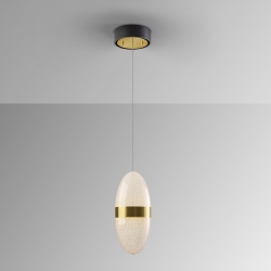 Подвесной светильник Garden 1L черный/бронзовый