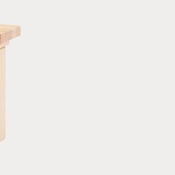 Приставной столик Banda натуральный